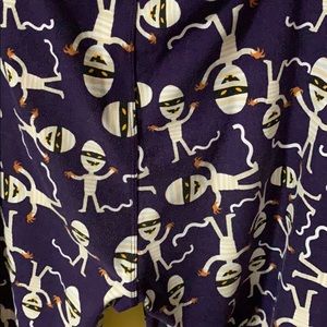 LuLaRoe Pants - LuLaRoe TC Halloween Mummy Leggings LuLaRoe Pants - LuLaRoe TC Halloween Mummy Leggings